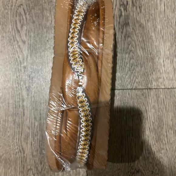 Tan Suede Slip-On Slippers - Picture 3 of 3